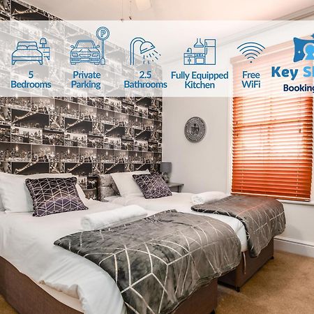 Spacious Contractor House For Large Groups - Private Parking Northampton Dış mekan fotoğraf